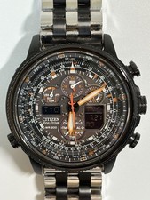 Relógio Citizen Eco-Drive Navihawk U680, quartzo masculino, aço inoxidável, usado comprar usado  Enviando para Brazil