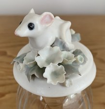 White ceramic mouse for sale  WITHAM