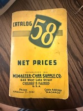 Vintage mcmaster carr for sale  Bell Buckle