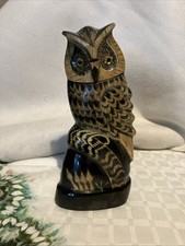 Wise owl carved for sale  KING'S LYNN