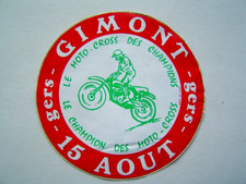 Autocollant ancien moto d'occasion  Toulon-