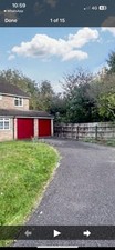Red garage doors for sale  NORTHAMPTON