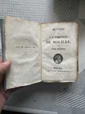 Oeuvres poquelin moliere d'occasion  Saint-Pierre-d'Irube