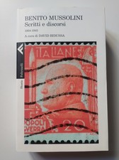Scritti discorsi benito usato  Italia