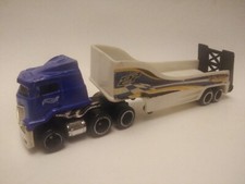 Hot Wheels Lorry set 1999 vintage blue truck trailer rare diecast na sprzedaż  PL