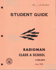 Página 600 de 1984 De Maio Azul Marinho operador de Rádio uma escola estudante Guide A-202-0014 Manual Em Cd comprar usado  Enviando para Brazil