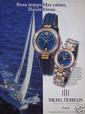 Advertising michel herbelin d'occasion  Expédié en Belgium