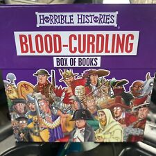 Horrible Histories 20 Book Collection Blood Curdling History Box Set  segunda mano  Embacar hacia Argentina