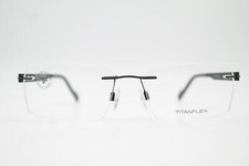 Usado, Brille TITANFLEX 823014 Schwarz Randlos Brillengestell eyeglasses Neu comprar usado  Enviando para Brazil
