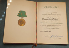 Ddr mappe urkunde gebraucht kaufen  Bad Doberan