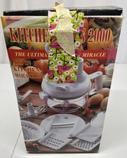 MIRACLE KITCHEN PLUS FATIADOR ESPREMEDOR LIQUIDIFICADOR TRITURADOR TUDO EM UMA CAIXA comprar usado  Enviando para Brazil