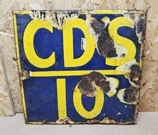Enamel railway sign for sale  INVERURIE
