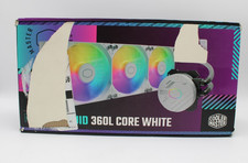 Usado, Cooler Master 360L Core branco ARGB AIO refrigerador líquido comprar usado  Enviando para Brazil