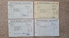Alte rechnungen ldtimer gebraucht kaufen  Nordstemmen