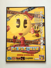 Pôster promocional Ms. Pac-Man Maze Madness PS1 Namco 2000 B2 exibição na loja do Japão comprar usado  Enviando para Brazil