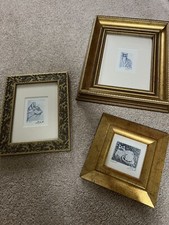 Framed cat blue for sale  BRISTOL