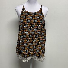 Usado, Anthropologie Mingau Top Pequeno Dividido Traseiro Mala Estampa Camadas Swing Tank comprar usado  Enviando para Brazil