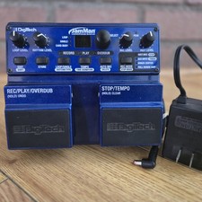 Pedal amostrador de frase DigiTech JamMan Looper (com fonte de alimentação) TESTADO comprar usado  Enviando para Brazil