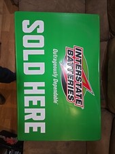 Interstate batteries embossed for sale  Hamilton