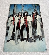 KISS 1976 Na Neve Cartaz Sueco Revista de Música Anos 70 Vintage Raro comprar usado  Enviando para Brazil