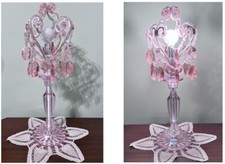 Pink acrylic chandelier for sale  Greenwood