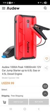 Audew 10800mah 1000a for sale Audew 10800mah 1000a for sale  Camdenton