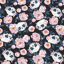 Skull floral dear for sale  Shipping to Ireland