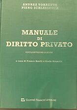 Libro diritto privato usato  Roma