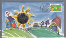 Usado, CAPA PNC AUSTRALIANA: 1994 50 CENTAVOS ANO INTERNACIONAL DA MOEDA DA FAMÍLIA comprar usado  Enviando para Brazil