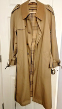 Mens tan belted for sale  Shelton