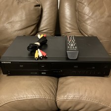 Leitor/gravador de videocassete Samsung DVD-V5650B com controle remoto e cabos, usado comprar usado  Enviando para Brazil