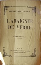 Araignée verre roman d'occasion  Troyes