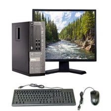 Dell Core i3 Desktop 8GB RAM 500GB HD 19 em LCD Windows 10 Pro PC Computador Wi-Fi comprar usado  Enviando para Brazil