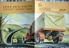 Eaton brochure speed for sale  STAFFORD