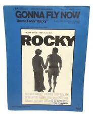 Partitura de voz vintage 1977 Rocky Gonna Fly Now guitarra 2 páginas faltando! comprar usado  Enviando para Brazil