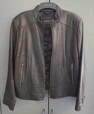 Real leather black for sale  BARNSLEY