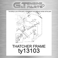 Ty13103 thatcher frame for sale  Pompano Beach