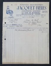 Facture 1912 jacquet d'occasion  Nantes-