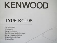Bedienungsanleitung kenwood ty gebraucht kaufen  Vorbach