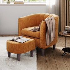 Accent chair ottoman for sale  Brentwood