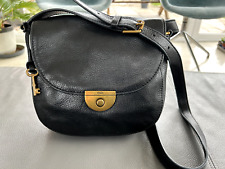 Fossil black leather for sale  DURHAM