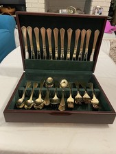 Flatware gold plated for sale  Starke