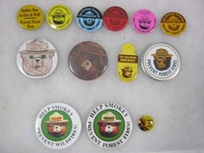 Smokey bear buttons for sale  Gladstone