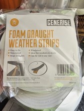 Foam draught excluder for sale  HOLYWELL
