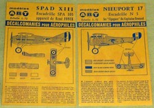 Abt decals spad for sale  BIRMINGHAM
