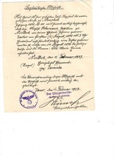 19607 alte geburtsurkunde gebraucht kaufen  Mühlhausen/Thüringen
