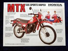 Honda mtx 50s d'occasion  Expédié en Belgium