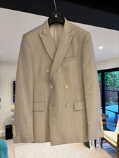 Reiss cream blazer for sale  MARKET HARBOROUGH
