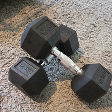 Hex 12.5kg dumbbell for sale  FLEET