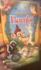 Bambi vhs for sale  NEWBURY